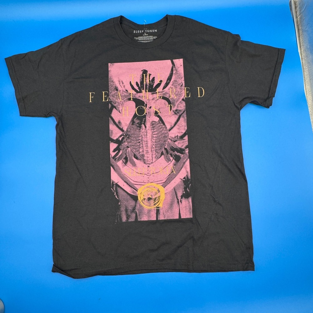 Sleep Token The Cycle Must End T Shirt Black Graphic Tee Size L - Double‎ Sided